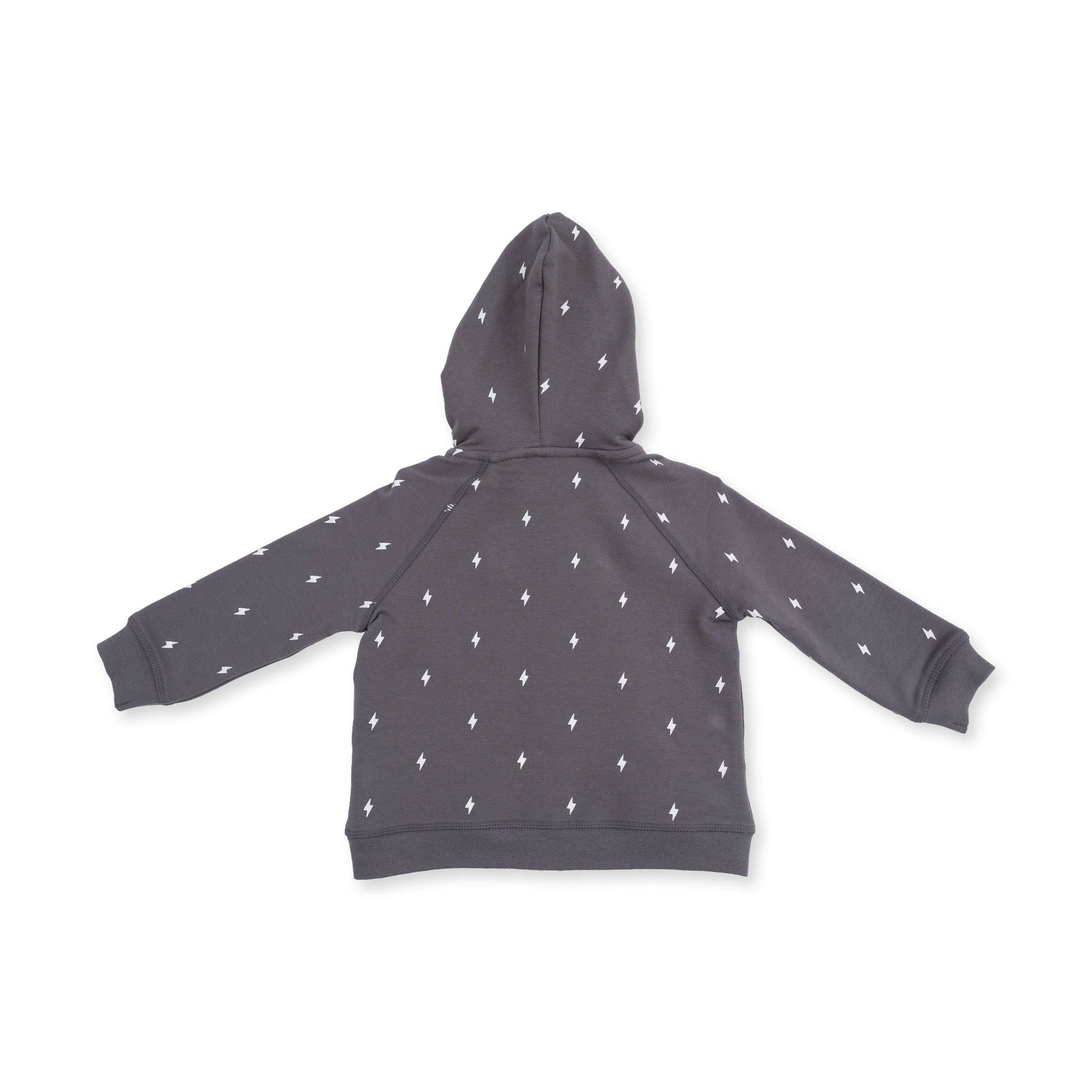 Lightning Bolt French Terry - Zip Hoodie