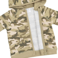 Camo French Terry - Zip Hoodie