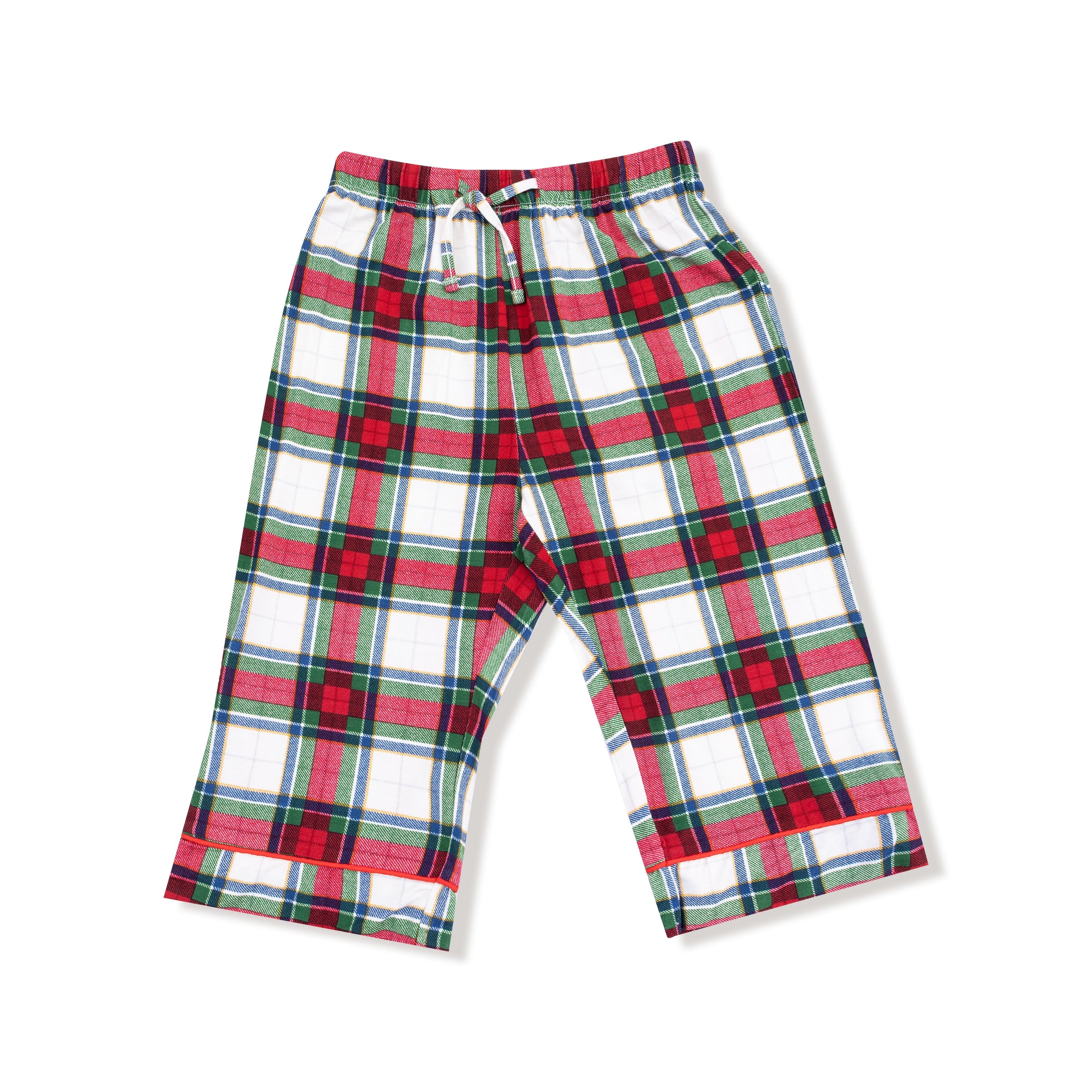 Holiday Plaid - Kids Long Sleeve Coat Style with Pant