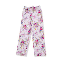 Dahlia Floral - Adult Long Sleeve Coat Style and Pant with Pockets