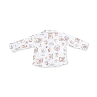 Woodson's Family Cabin - Long Sleeve Polo Button Up