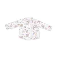 Woodson's Family Cabin - Long Sleeve Polo Button Up