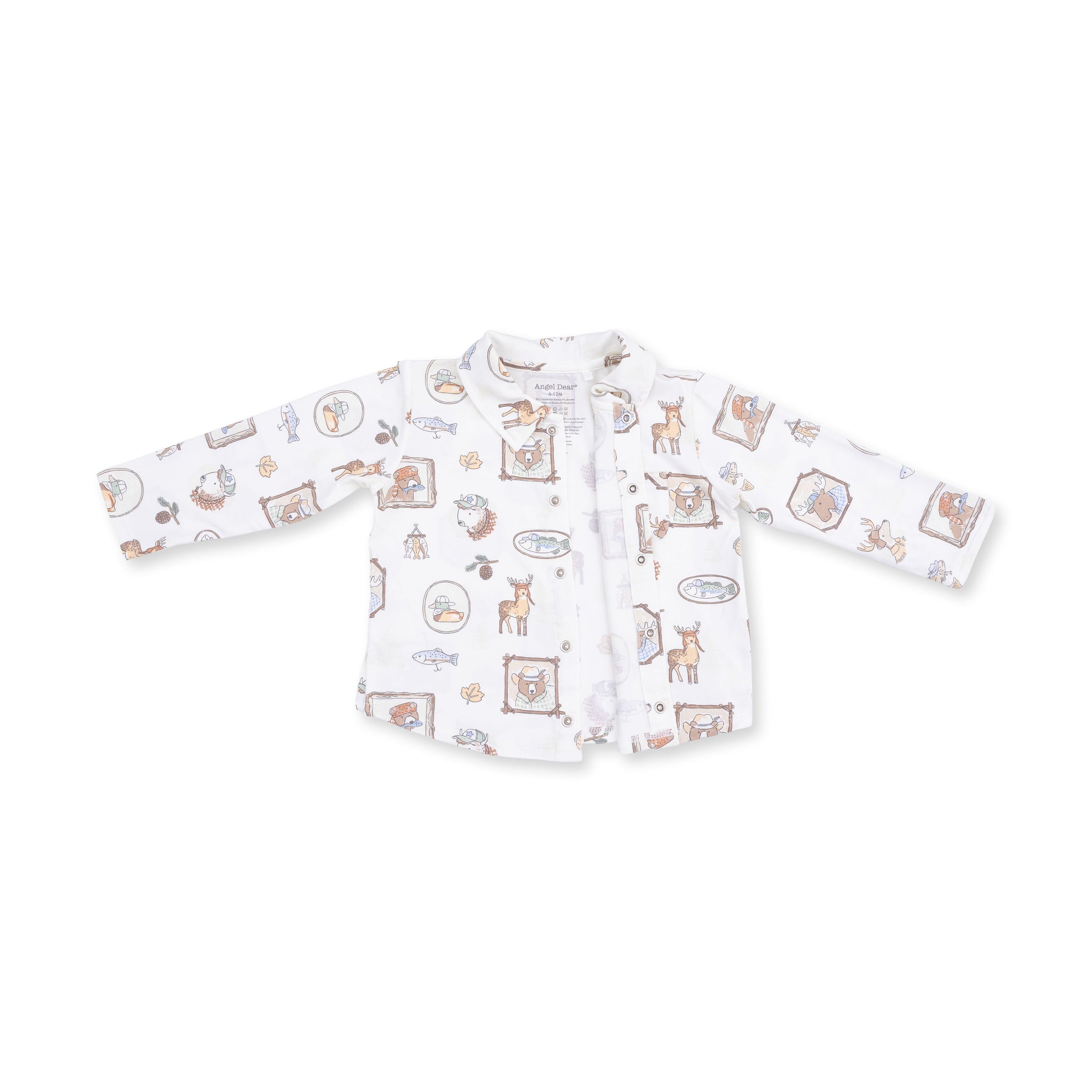 Woodson's Family Cabin - Long Sleeve Polo Button Up