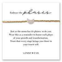 Intentions Cord Bracelet-Moon, Inspirational Gift Jewelry