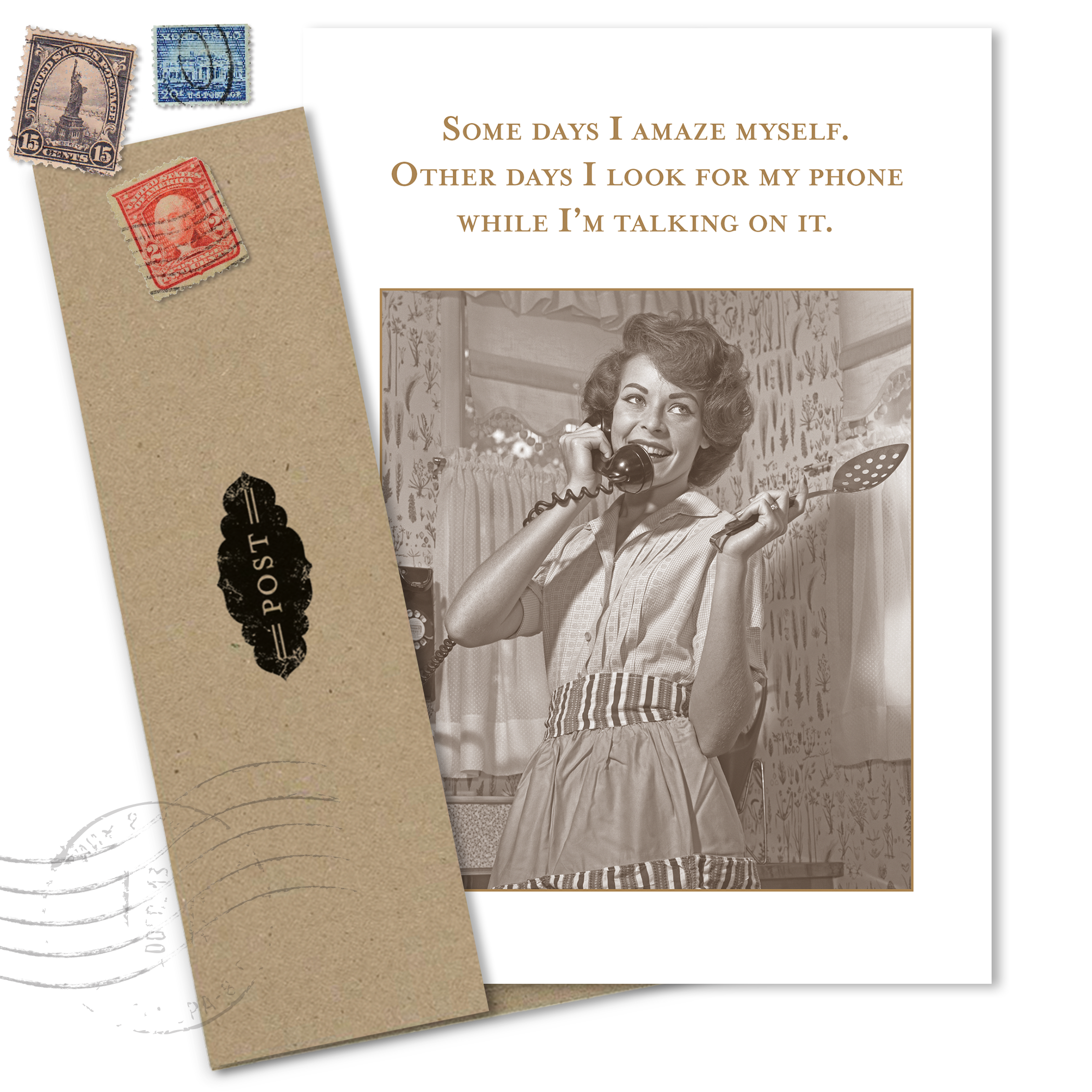 I Amaze Myself Birthday Card