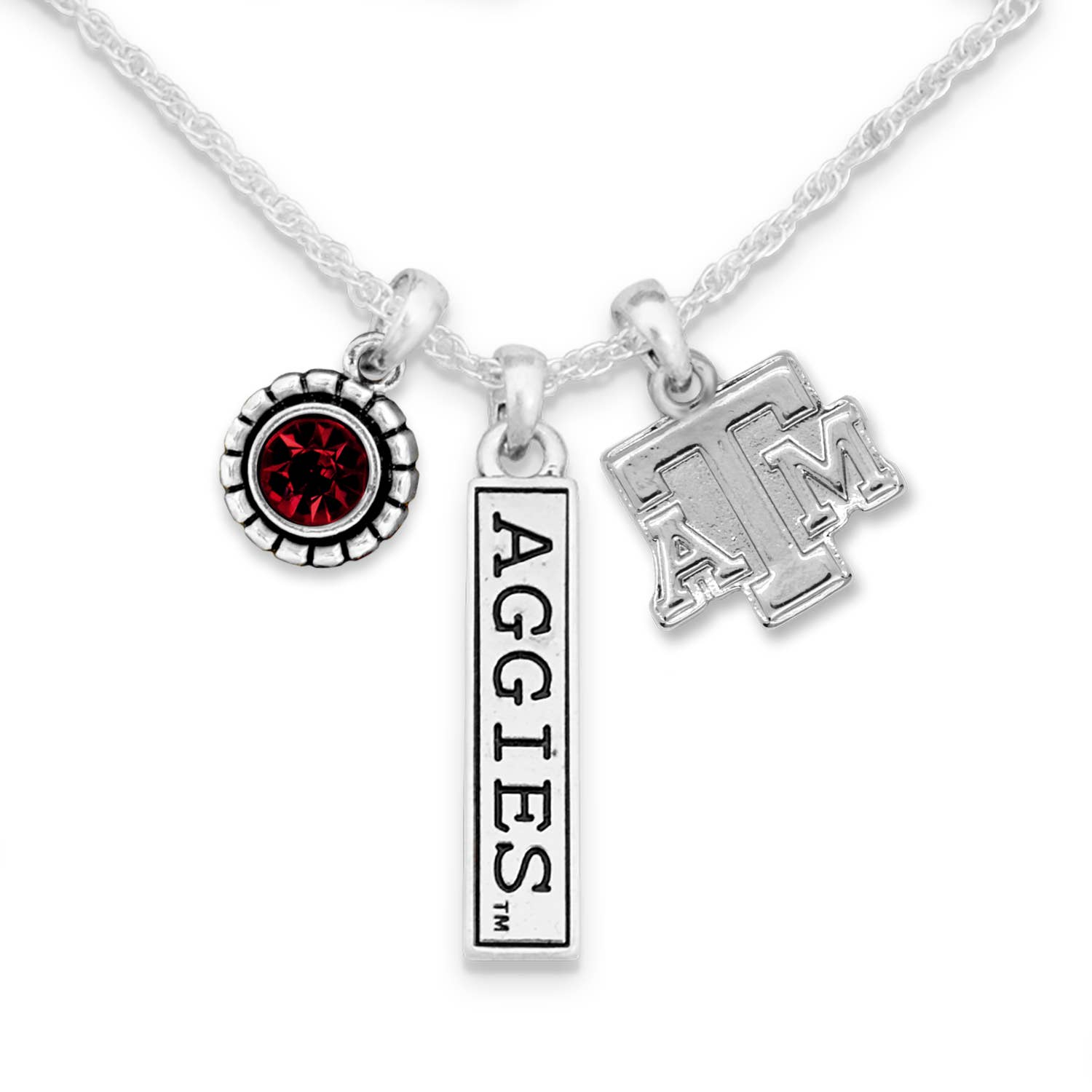 Texas A&M Aggies Trifecta Necklace