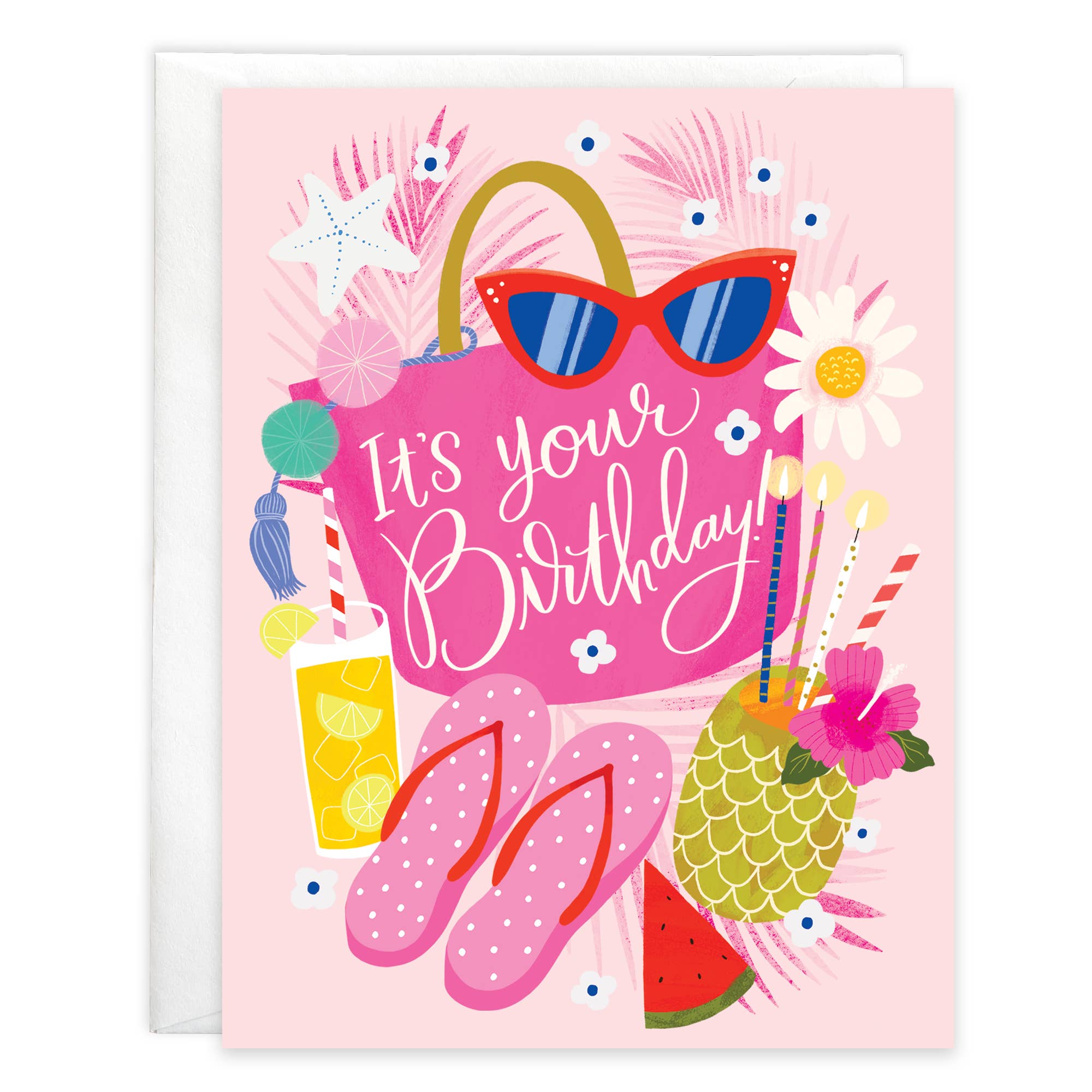 Birthday Greeting Card - Beach time