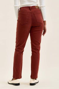 Aurora - High Waist Weekender w/ Knee darts C Pumpkin Spice