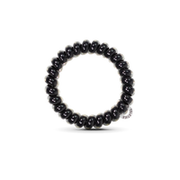 Spiral Hair Coils | Large | Jet Blac Hair Ties