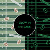 Football Field - Glow in the Dark - 2 Way Zipper Footie