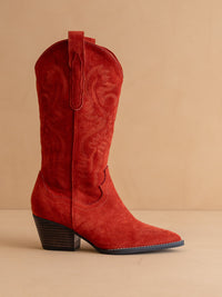 The Amaya | Red Classic Cowgirl Boot