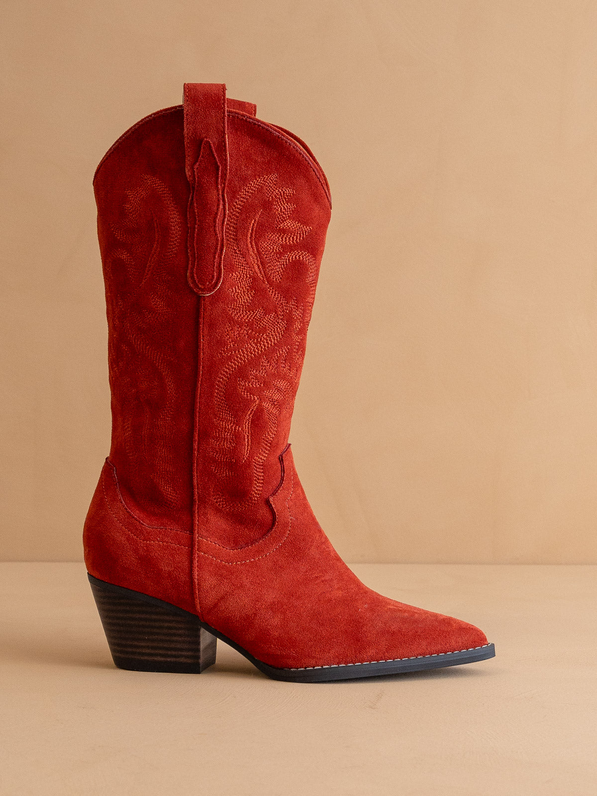 The Amaya | Red Classic Cowgirl Boot