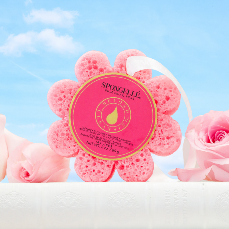 Bulgarian Rose | Wild Flower Bath Sponge