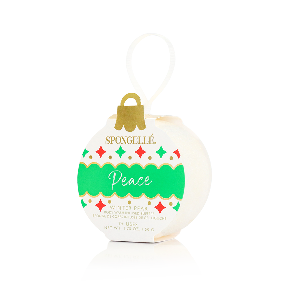 Peace - Winter Pear | Holiday Ornament