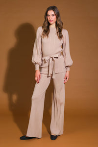 SMILE WHEN YOUR SAD WITH SWEATER TOP AND PANT SET