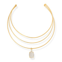 DIVINE CUFF NECKLACE