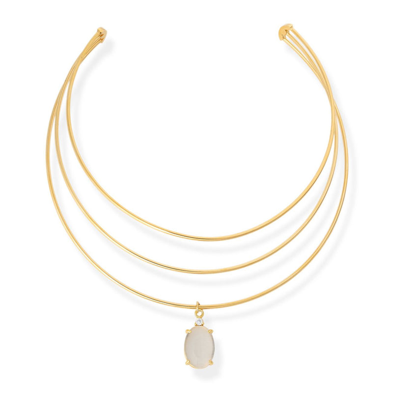 DIVINE CUFF NECKLACE