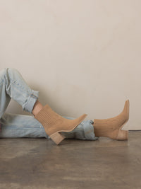 The Addison |  Camel Western Inspired Boot *FINAL SALE*