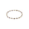Sincerity Gemstone Gold Fall Colors 3mm Beaded Bracelet