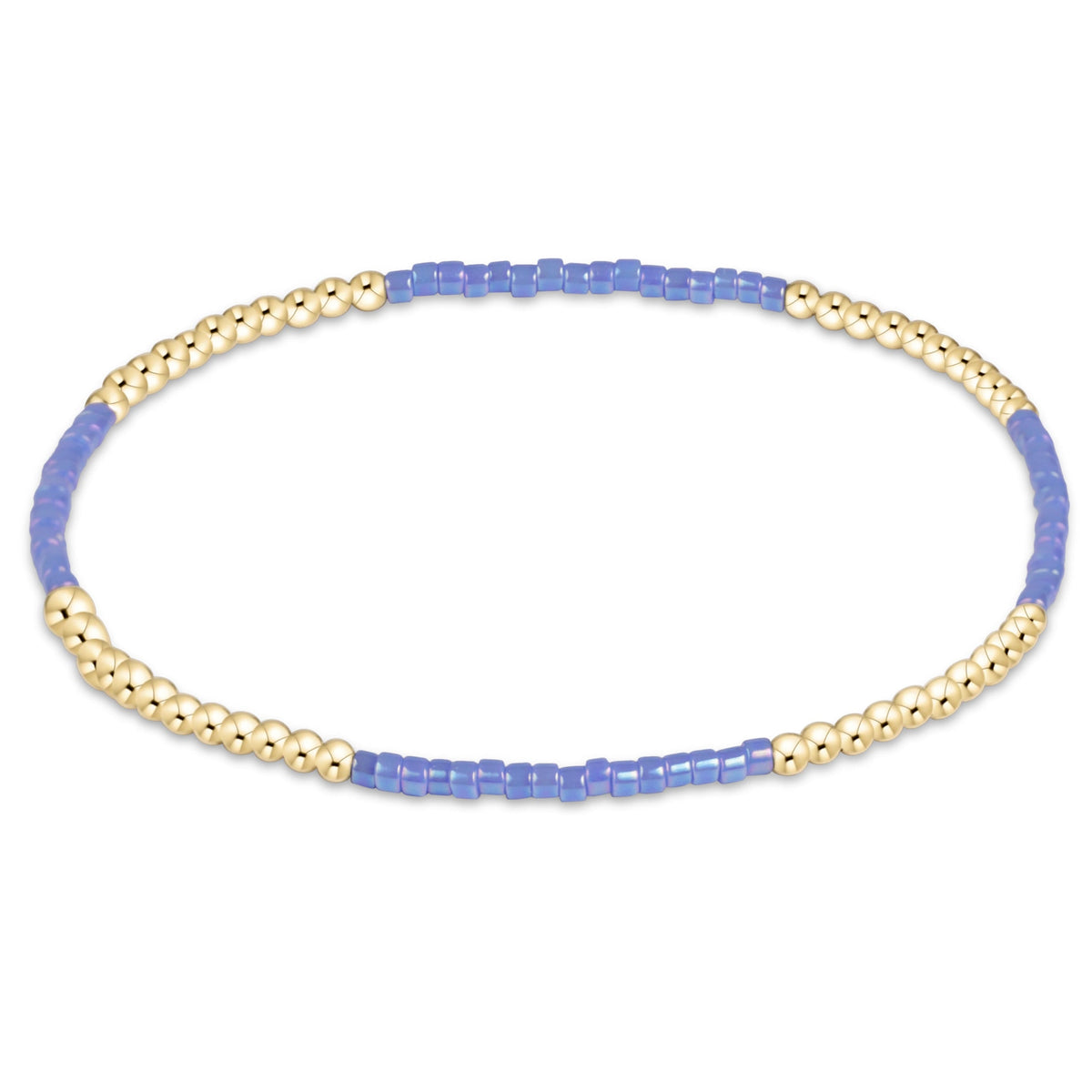 Hope Blissful Bracelet - Bright Blue by eNewton — 14kt gold-filled, at Adelyne's Boutique & Gifts in Tomball, Texas