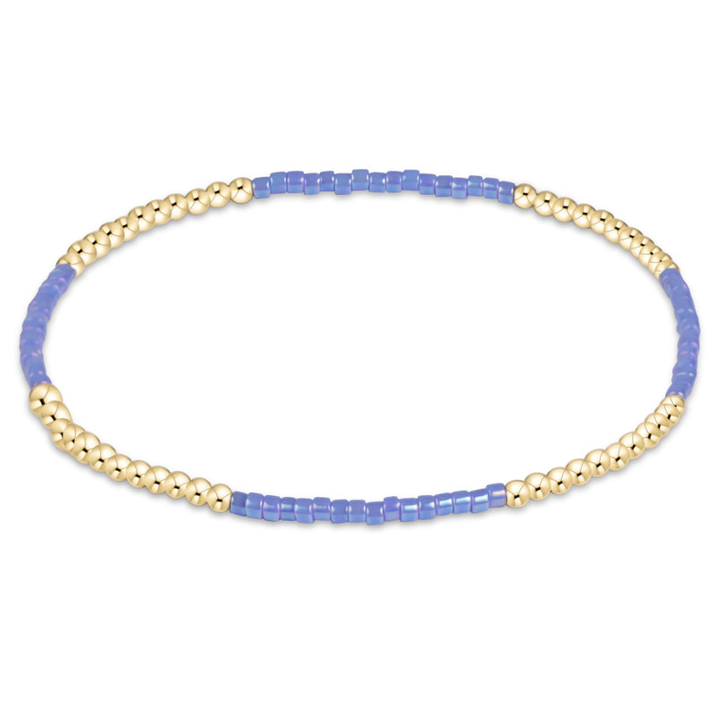 Hope Blissful Bracelet - Bright Blue by eNewton — 14kt gold-filled, at Adelyne's Boutique & Gifts in Tomball, Texas