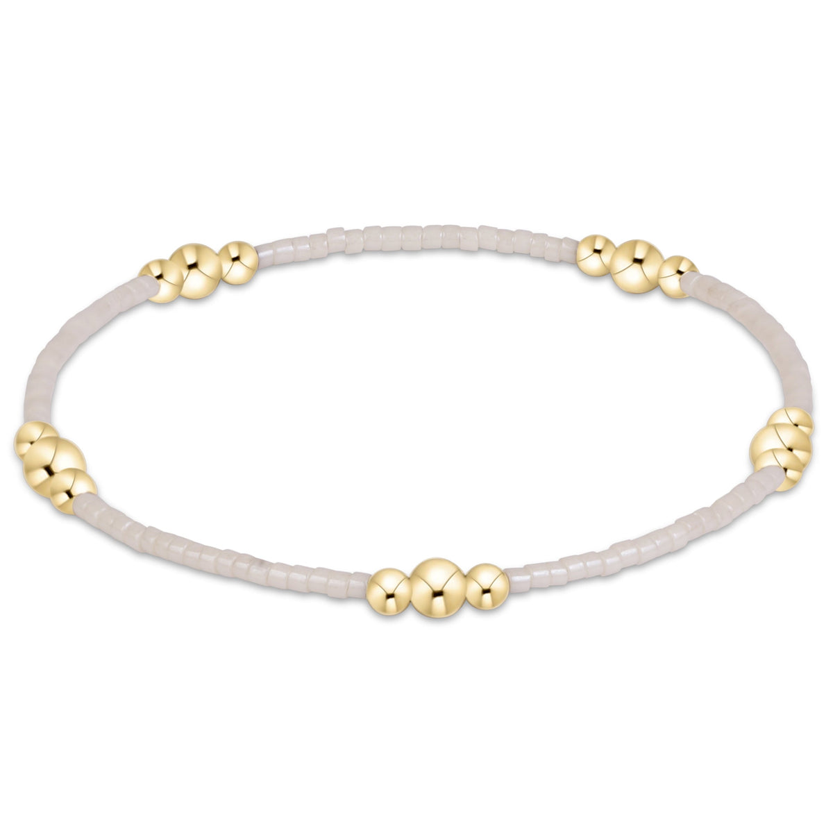 Hope Purpose Gold Bracelet - Milkshake by eNewton — 14kt gold-filled, at Adelyne's Boutique & Gifts in Tomball, Texas