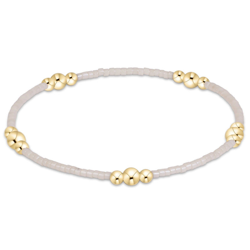 Hope Purpose Gold Bracelet - Milkshake by eNewton — 14kt gold-filled, at Adelyne's Boutique & Gifts in Tomball, Texas