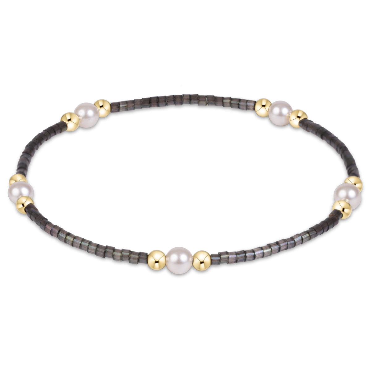 Hope Purpose Pearl Bracelet - Moonlight by eNewton — crystal pearl and 14kt gold-filled, at Adelyne's Boutique & Gifts in Tomball, Texas