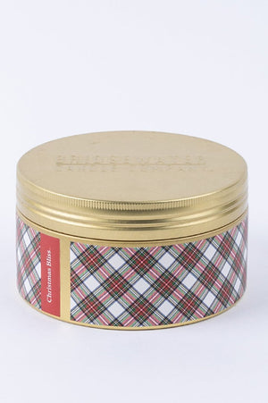 Christmas Bliss Holiday 3 Wick Tin Candle