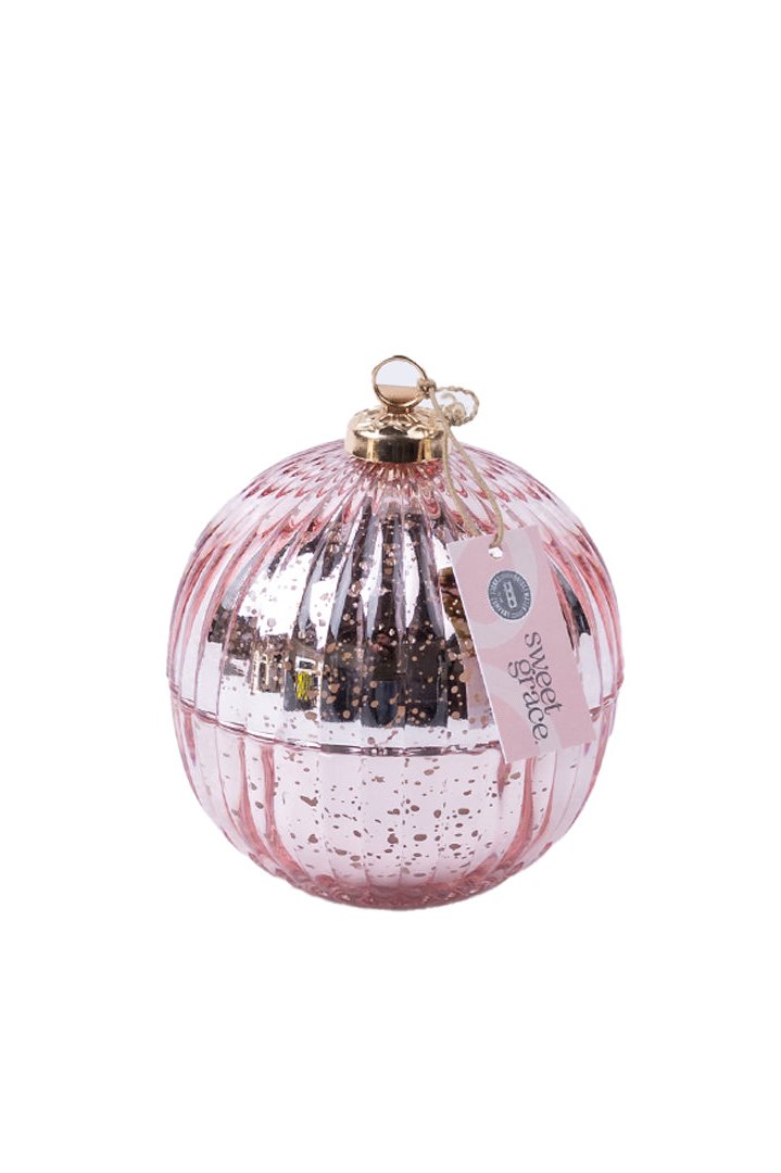 Pink Sweet Grace Ornament Candle