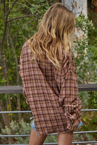 Amy Flannel Top