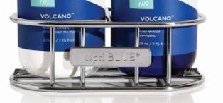 Capri Blue 2-Silver Metal Caddy for 7.75oz Plastic Bottles