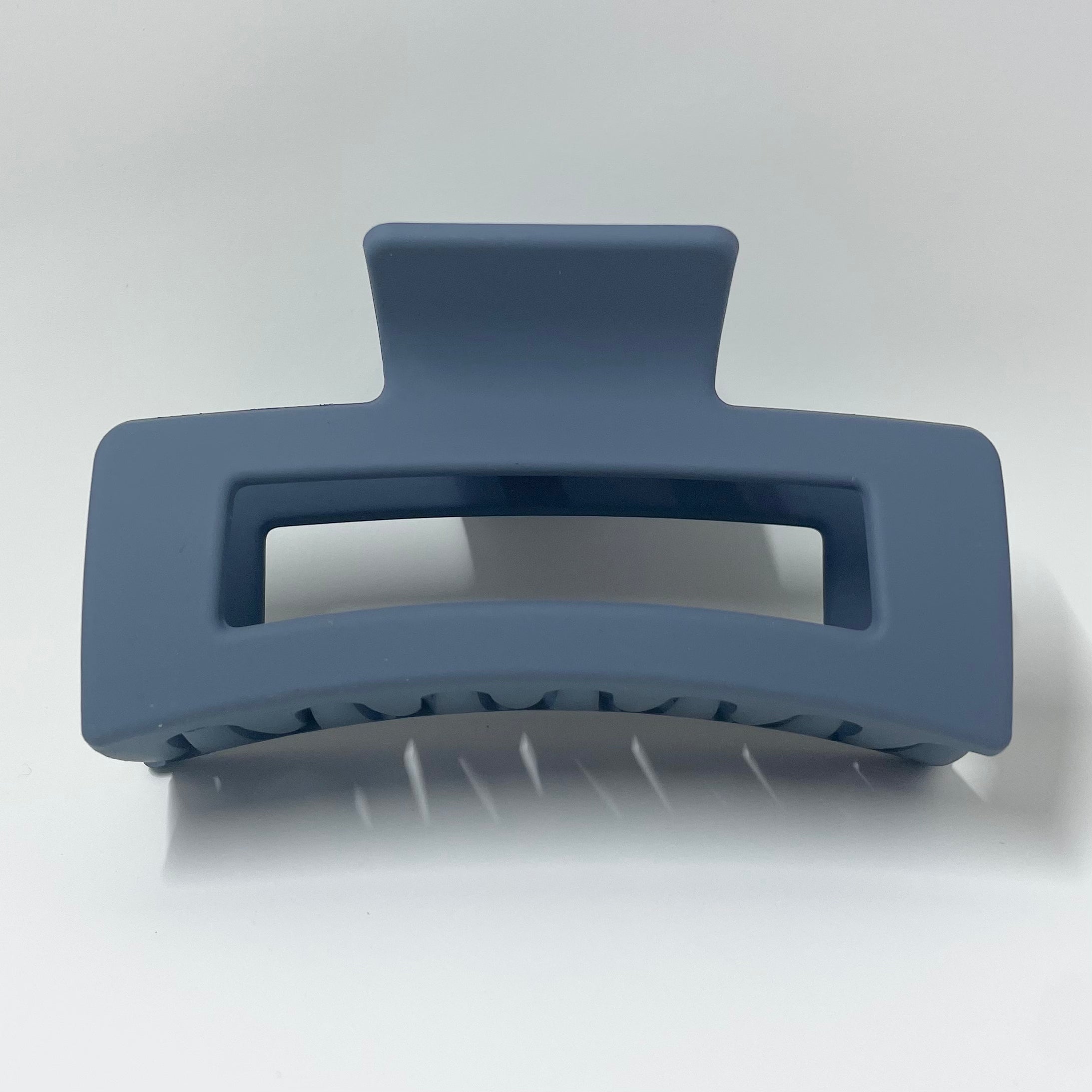 Dark Blue Matte Hair Clip