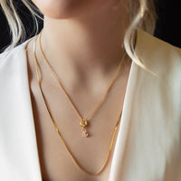 CZ Anchor Charm, Gold, Charm Bar | Charm