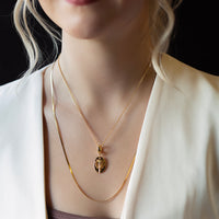 Butterfly Mother of Pearl Cross Charm, Gold, Charm Bar | Charm