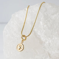 Paw Print Love Charm, Gold, Charm Bar | Charm