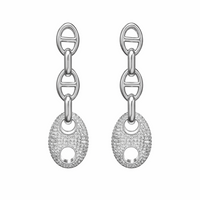 Roxanne Pave Drop Earring