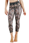 Espresso Yourself Printed Yoga Crops