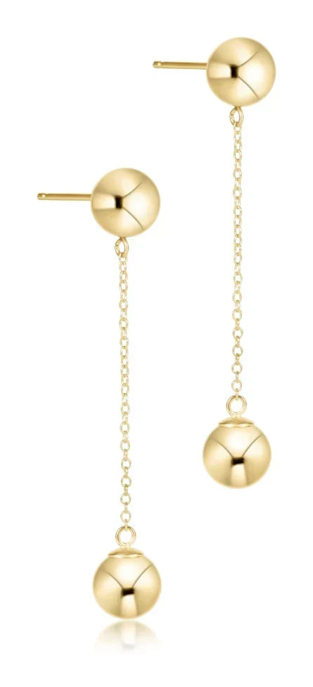 Simplicity Chain Gold Drop - Gold 8mm