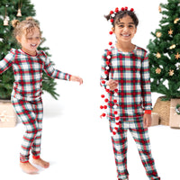 Holiday Plaid - Long Sleeve Loungewear Set
