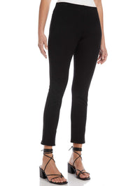 Margeaux - Brown Ankle Slit Pants
