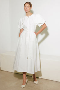 WHAT DO YOU MEAN WOVEN MIDI DRESS