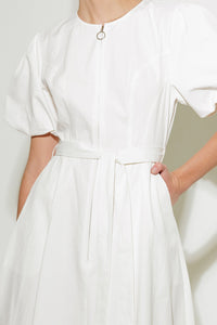 WHAT DO YOU MEAN WOVEN MIDI DRESS