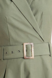 LOST IN THE STARS WOVEN MIDI DRESS