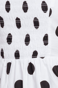 EFFORTLESS DAYS WOVEN MIDI DRESS