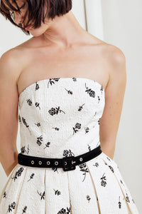 LOVELY CULTIVATED WOVEN MIDI DRESS