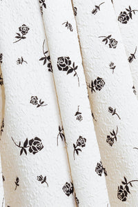 LOVELY CULTIVATED WOVEN MIDI DRESS