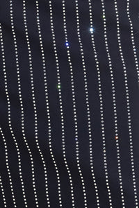 VERTICAL GRACE WOVEN MIDI DRESS