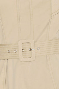 UNDERSTATED ICON WOVEN MIDI DRESS