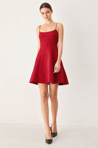 FRESH LINE WOVEN CAMI DRESS